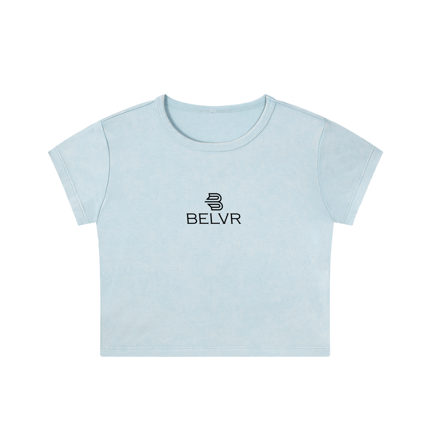Snow Washed Crop Top